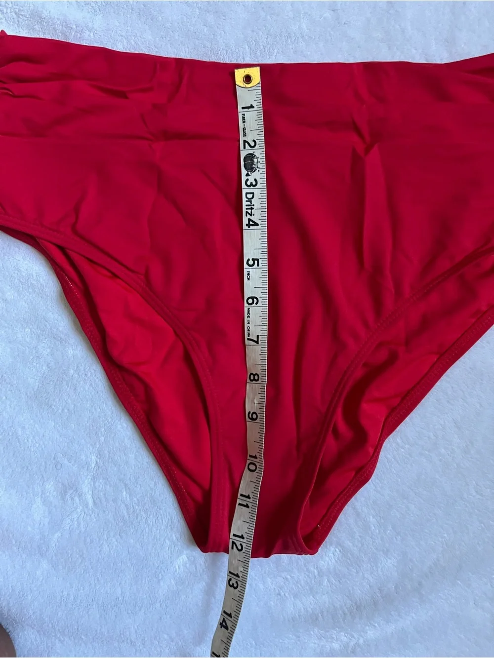 Holipick Red bathing suit bottoms - Vibrant Red